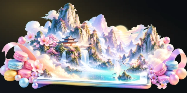 江山美景画